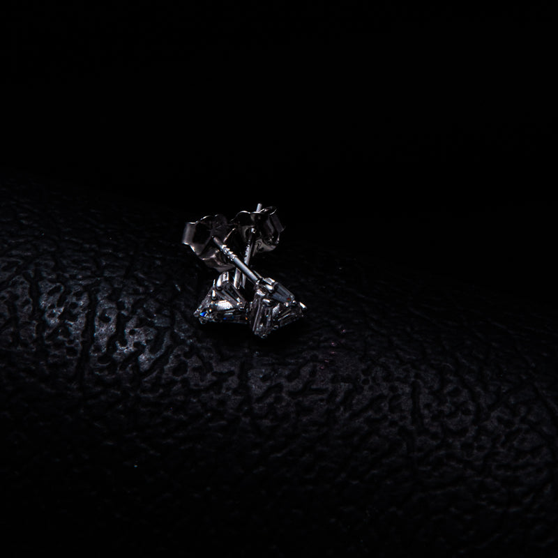 Aretes Triangle Crystal 4 mm