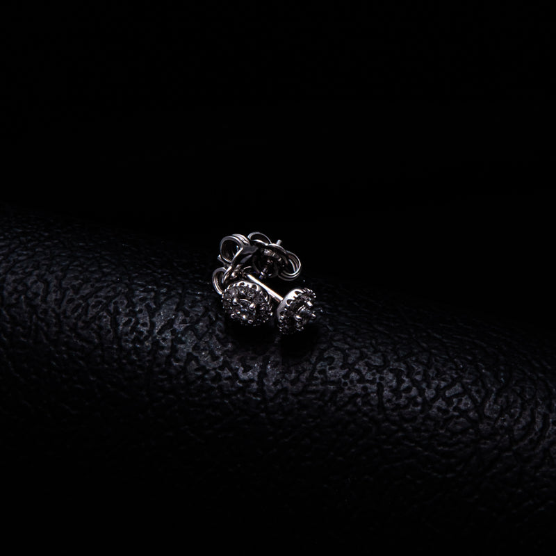 Aretes Pave Crystal