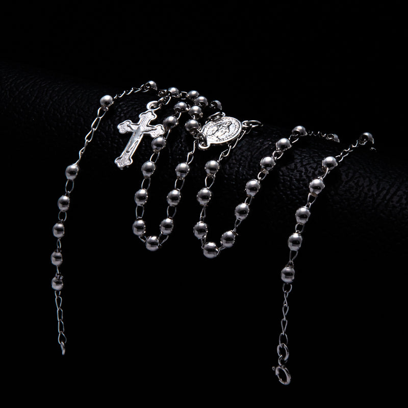 Rosario Milagrosa 4mm 55 Cms